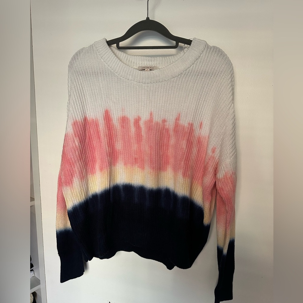 Tie dye sweater